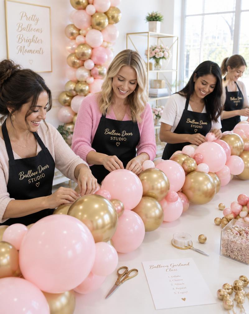 Balloon garland class